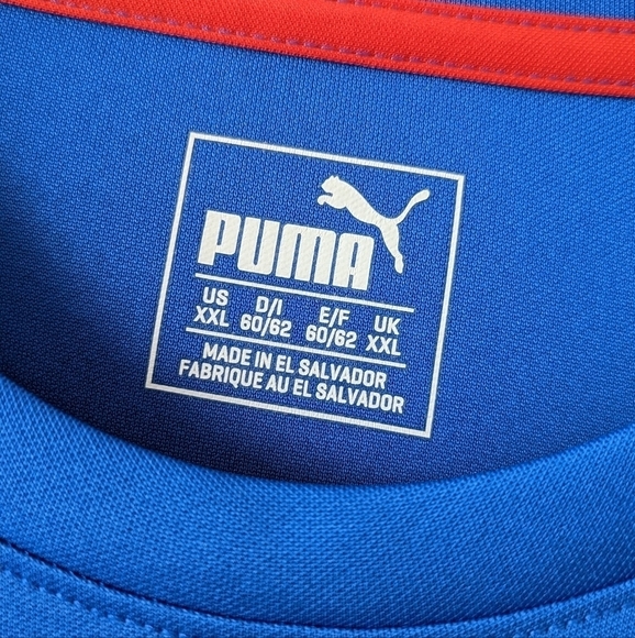 Puma Men's Short Sleeve Italy T-Shirt Size XXL - Picture 7 of 7